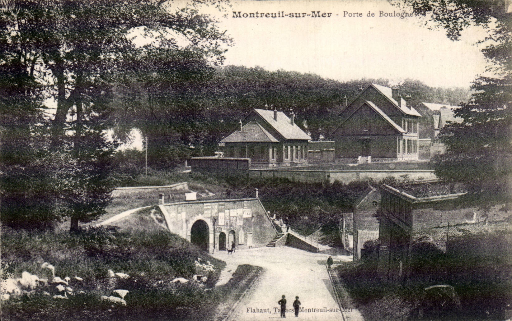 Montreuil sur Mer - Porte de Boulogne - CPA 