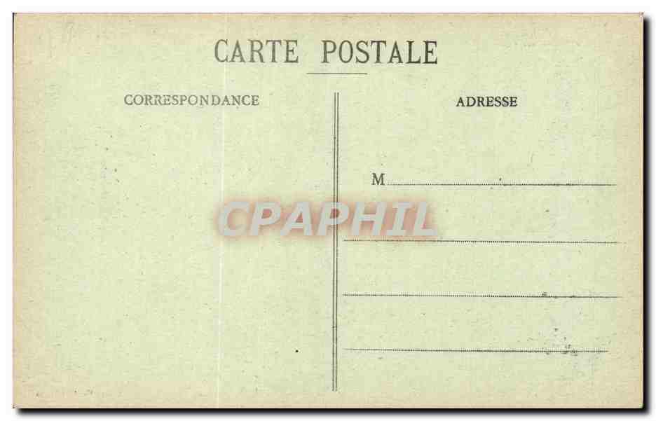 Montreuil sur Mer - Boulevard de la Mer - Cafe - Restaurant - CPA  — Back