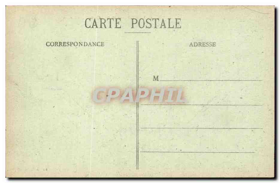 Montreuil sur Mer - Cavee Saint Firmin CPA  — Back