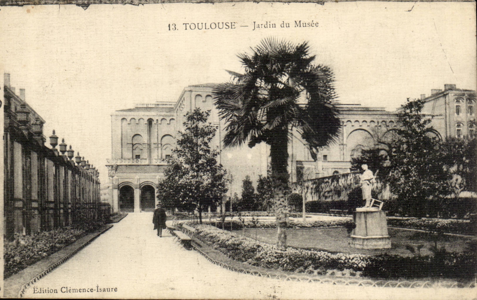 Toulouse — Garten des Museums — Edition Clémence-Isaure, Nr. 13