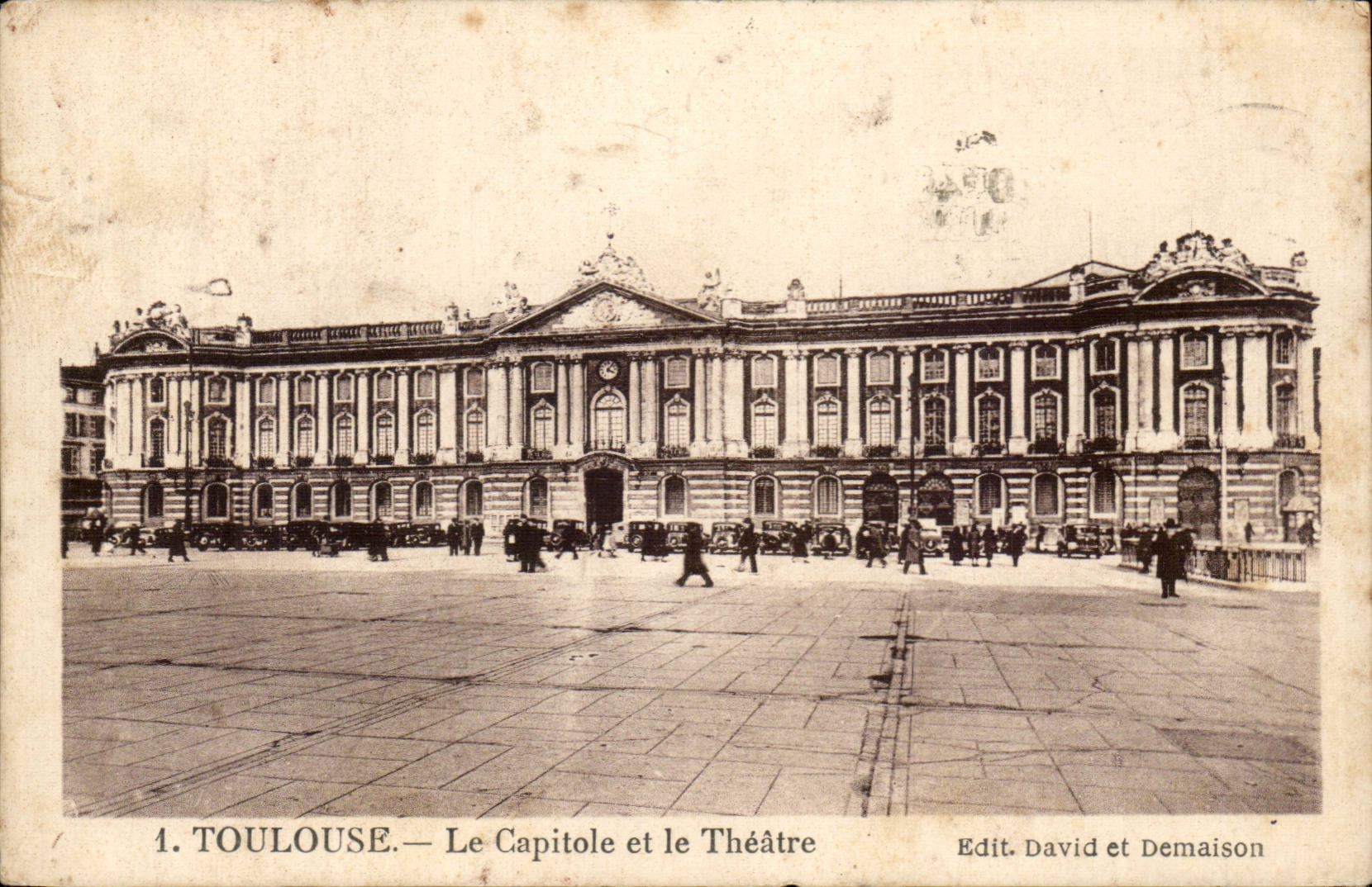 Toulouse - Le Capitole et le Theatre - CPA 