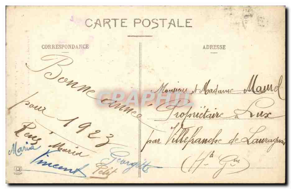 Toulouse - Salle des Illustres au Capitole - CPA  — Verso
