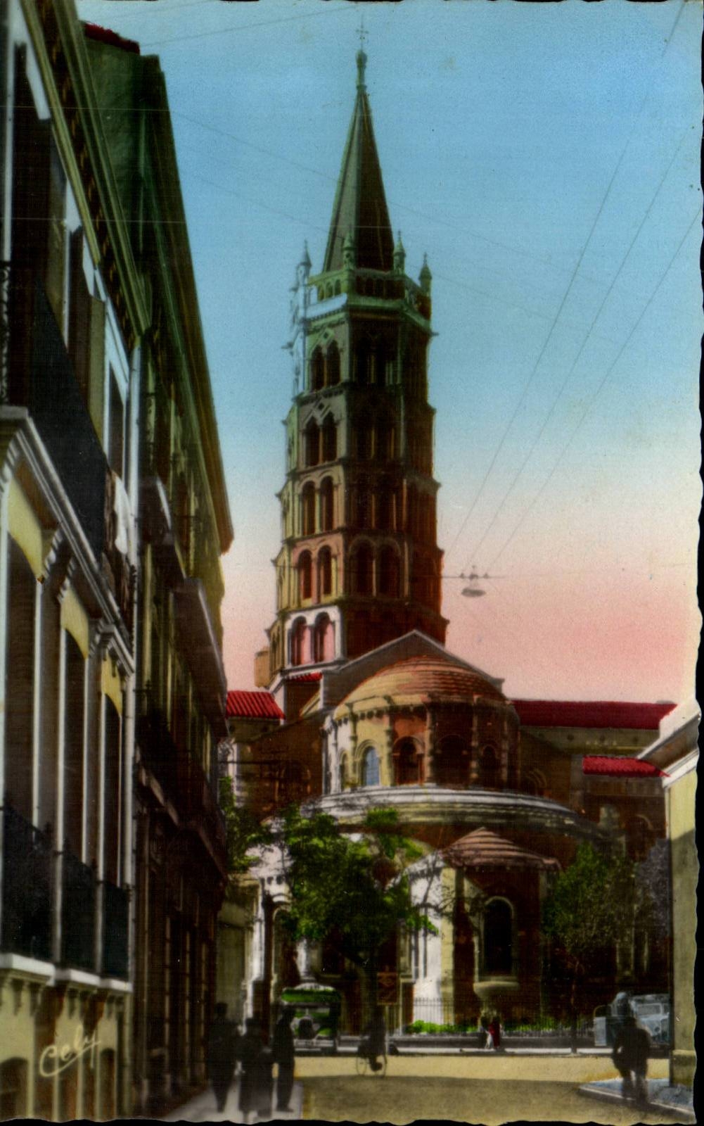 Toulouse - Basiique Saint Sernin CPA 