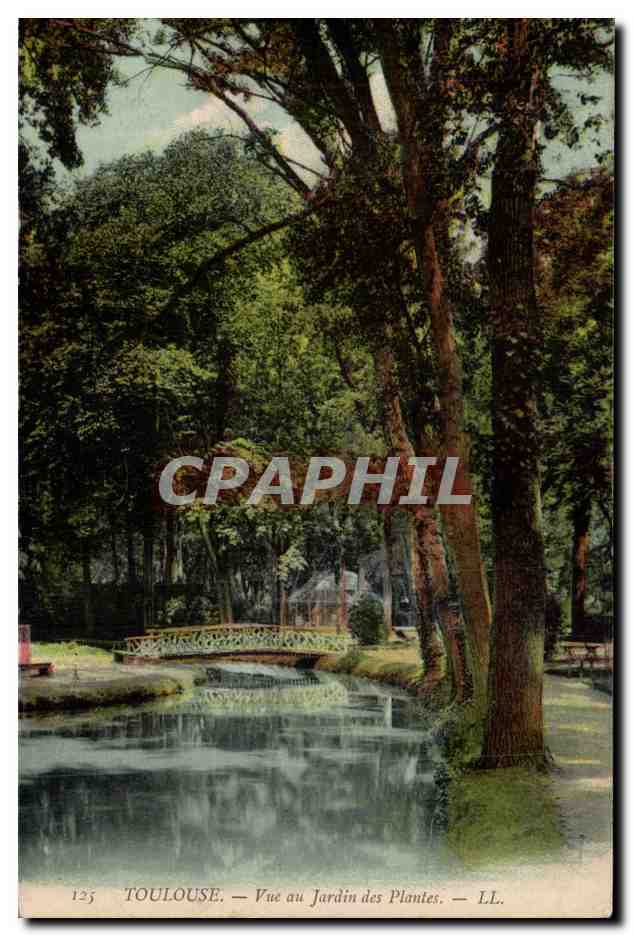 Toulouse — Vue au Jardin des Plantes — LL. n°125