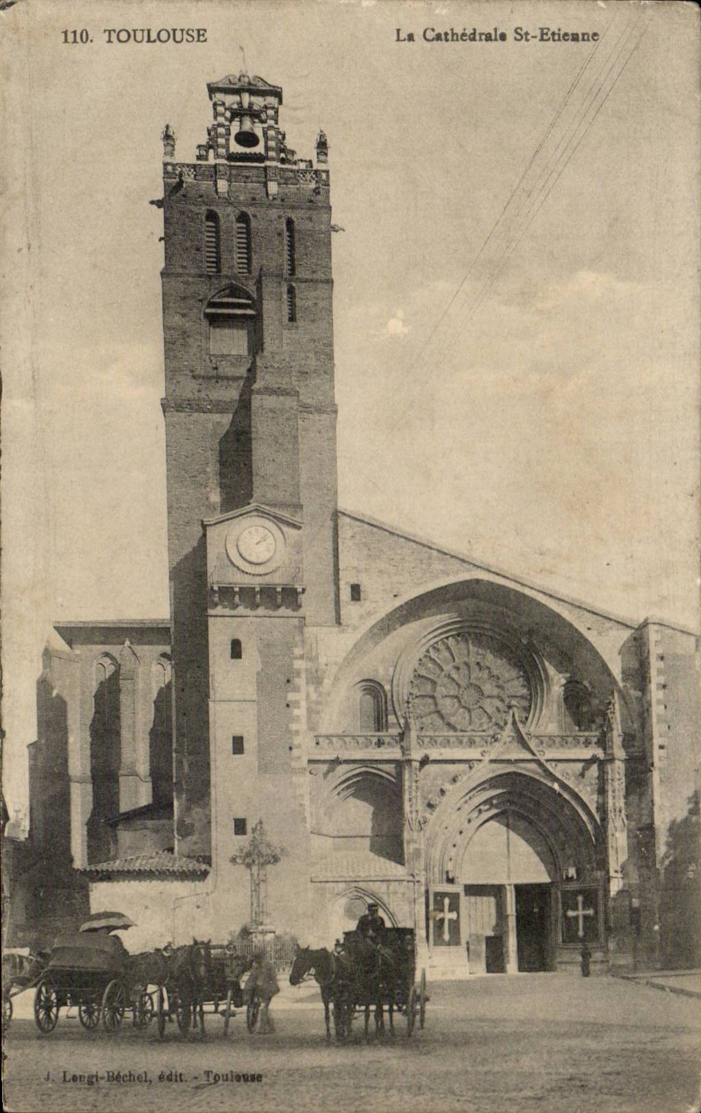 Toulouse - La Cathedrale Saint Etienne CPA 