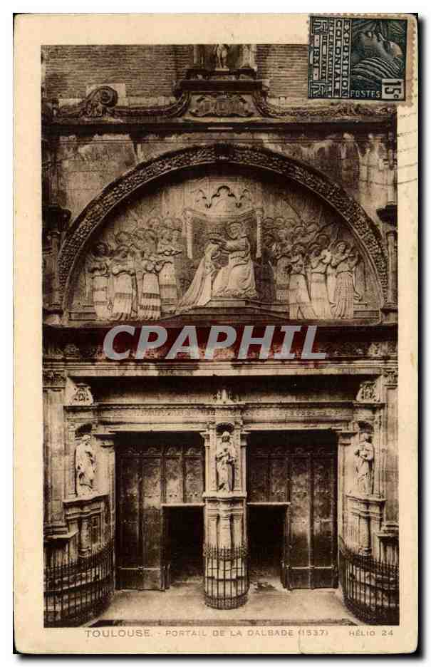 Toulouse - Portail de la Calbade - CPA 