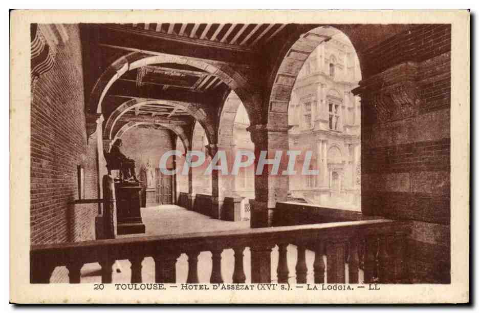 Toulouse - Hotel d'Assezat - La Loggia - CPA 