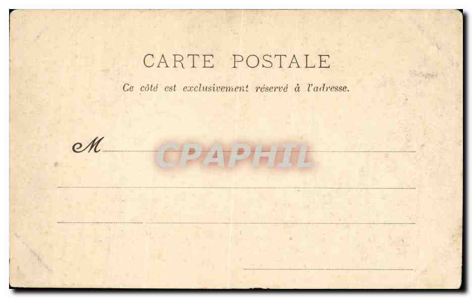 Toulouse CPA Eglise cathedrale ? — Verso