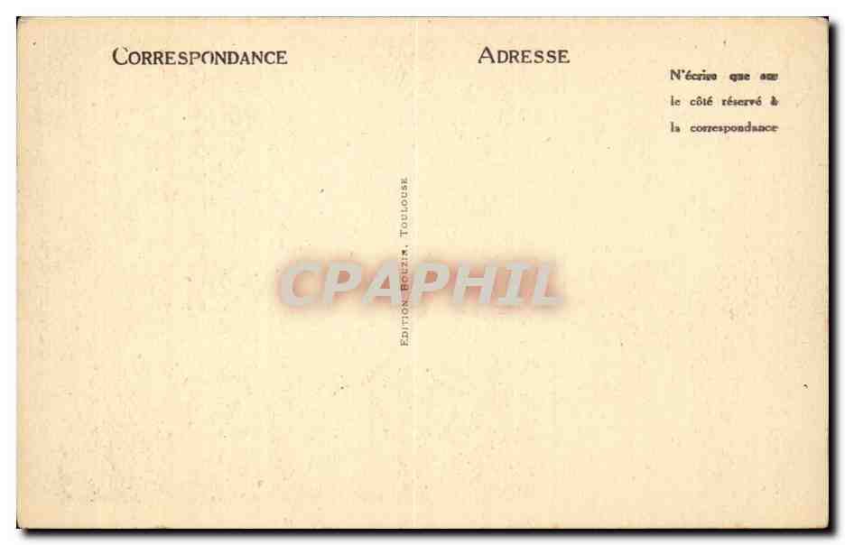 Toulouse - L'Hotel D'Assezat - CPA  — Verso