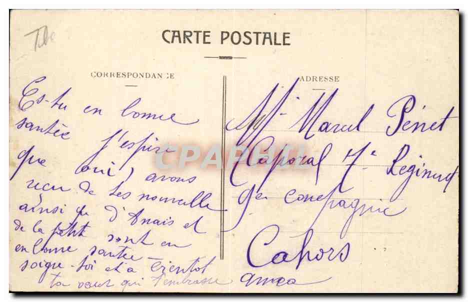 Toulouse - Rue Alsace Lorraine - Le Musee - CPA  — Verso