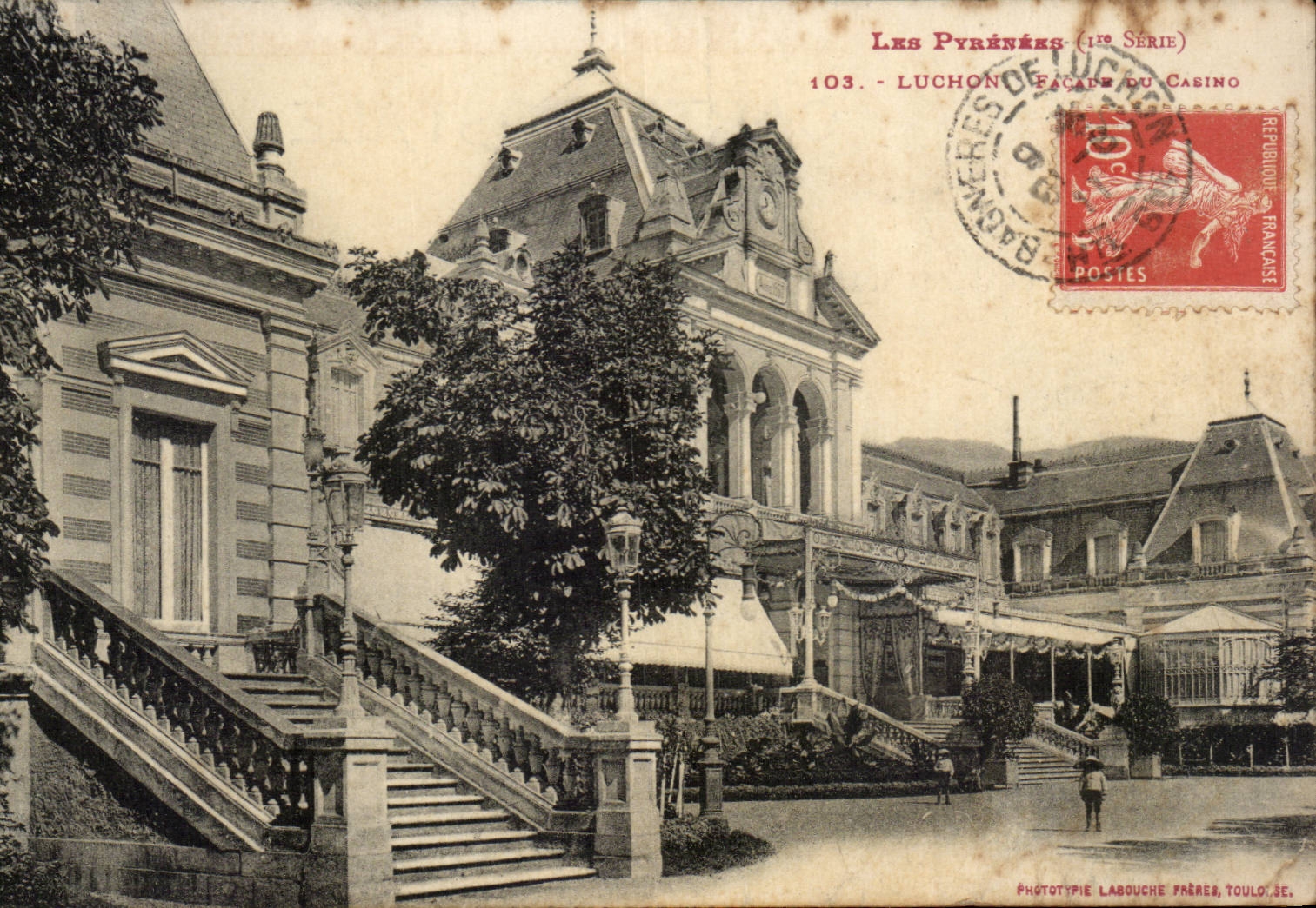 Luchon - Le Casino - CPA 
