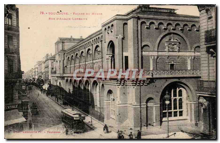 Touous - Facade du Musee - Rue d'Alsace Lorraine - CPA 