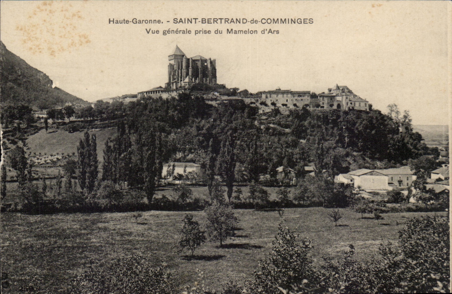 Saint Bertrand de Comminges - Vue Generale Prise de Mamelon d'Ars CPA 
