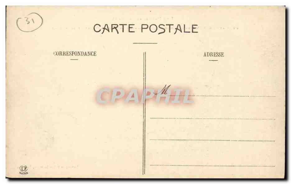 Saint Bertrand de Comminges - Ensemble de la Cathedrale et du Village CPA  — Verso