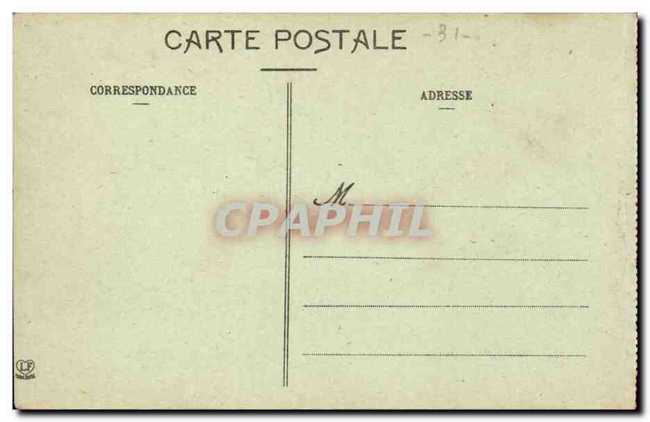 Luchon - Buvette du Pré et les Thermes — Les Pyrénées Centrales (1re Série) — Labouche Frères, Toulouse — Verso