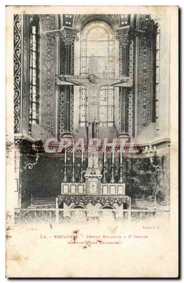 Toulouse - Cathedrale St Senin - CPA 