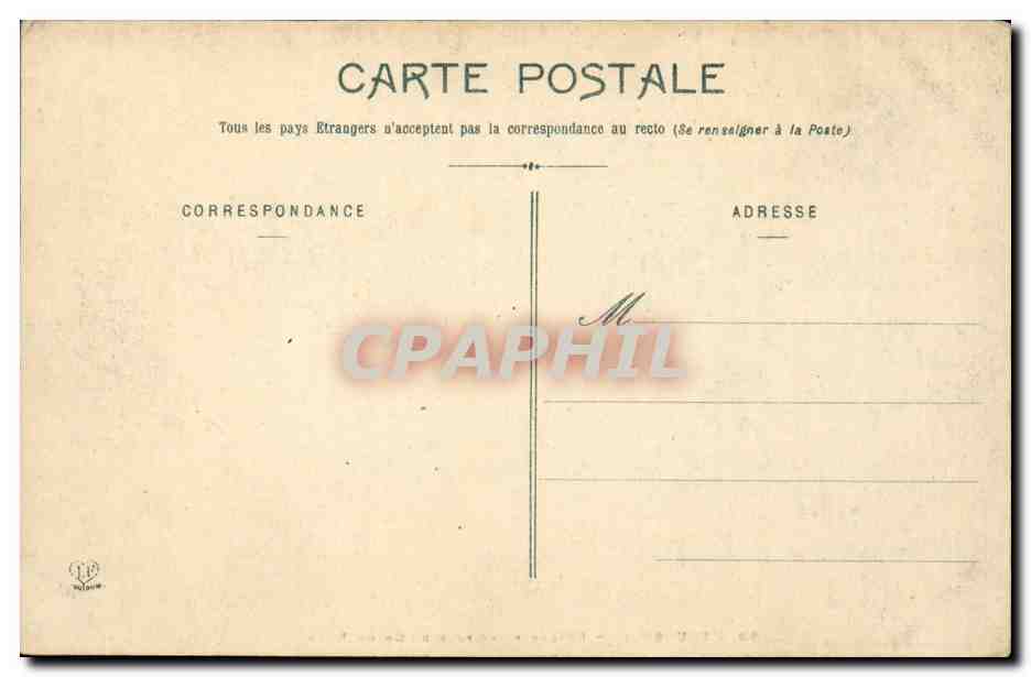 Toulouse - Entree Principale du Grand Rond - CPA  — Rückseite
