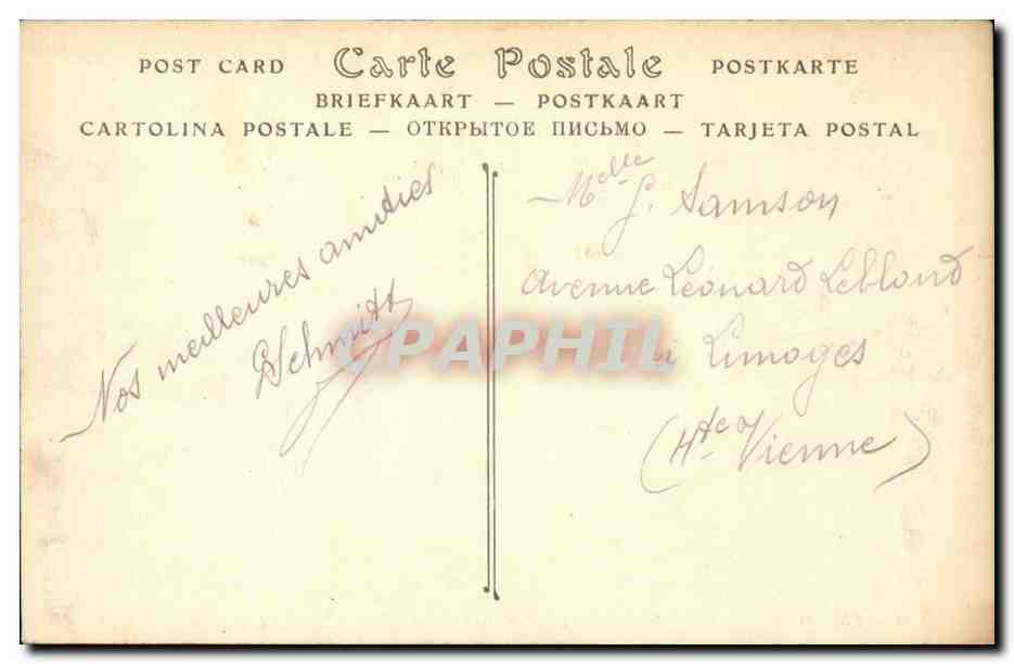 Toulouse - L'Ile du Jardin des Plantes - Les Passerelles - CPA  — Verso