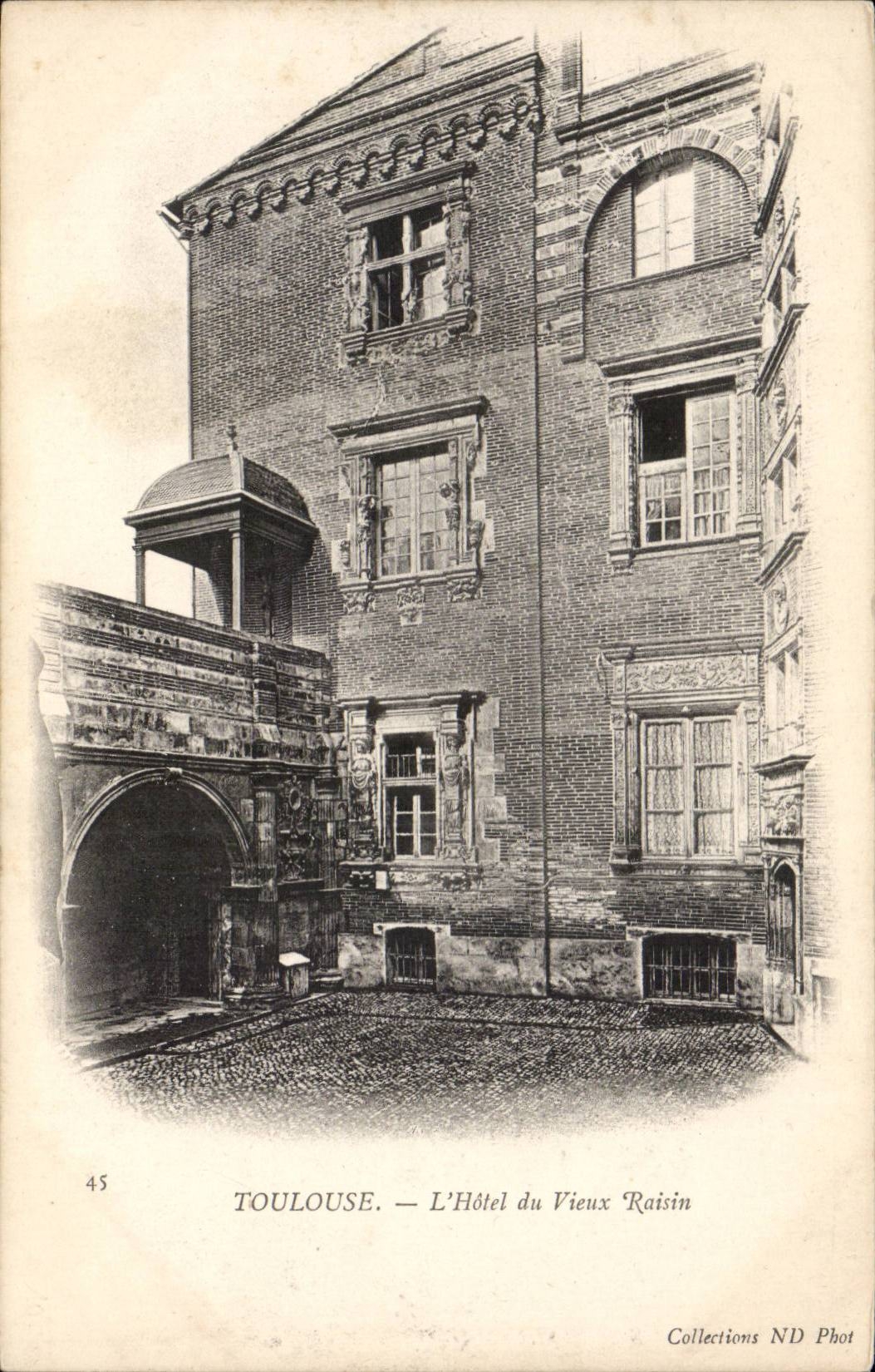 Toulouse - L'Hotel de Vieux Robin - CPA 