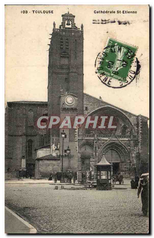 Toulouse - Cathedrale Saint Etienne - CPA 