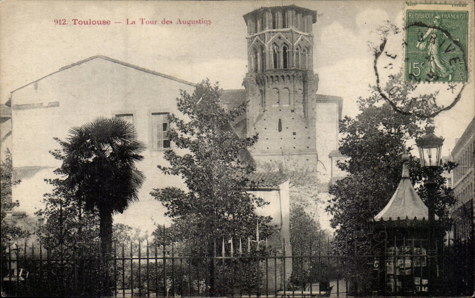 Toulouse — Turm der Augustiner — unbekannter Verleger, Nr. 912