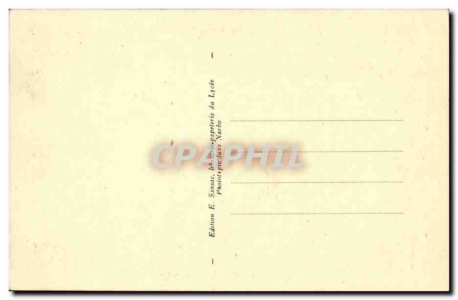 Toulouse - Le Cloitre du Lycee - CPA  — Verso
