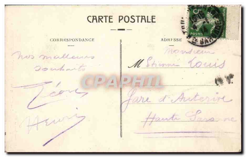 Toulouse - Eglise Saint Sernin - CPA  — Verso