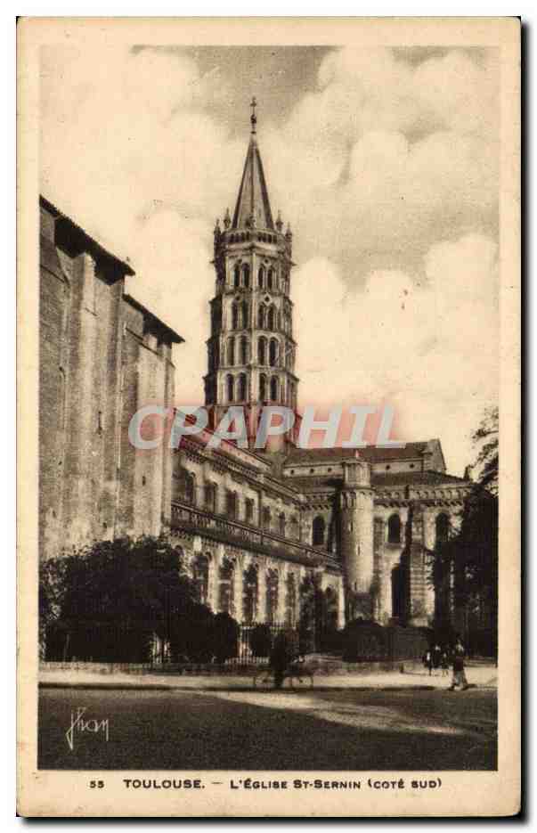 Toulouse - Eglise Saint Sernin - CPA 