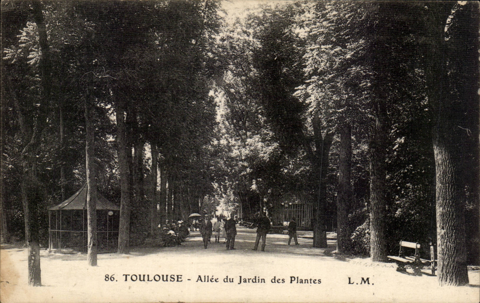 Toulouse - Allée du Jardin des Plantes — L.M. n°86