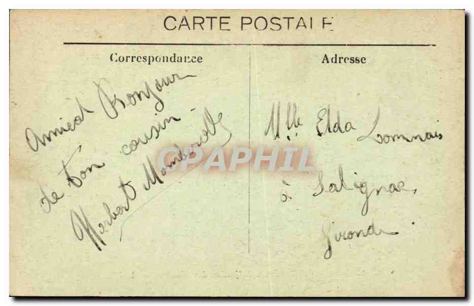 Toulouse - Allée du Jardin des Plantes — L.M. n°86 — Rückseite
