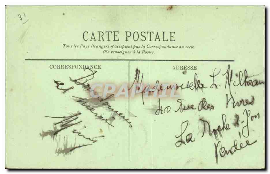 Toulouse - La Salle Capitulaire de l'Ancien Couvent des Jacobins - CPA  — Verso