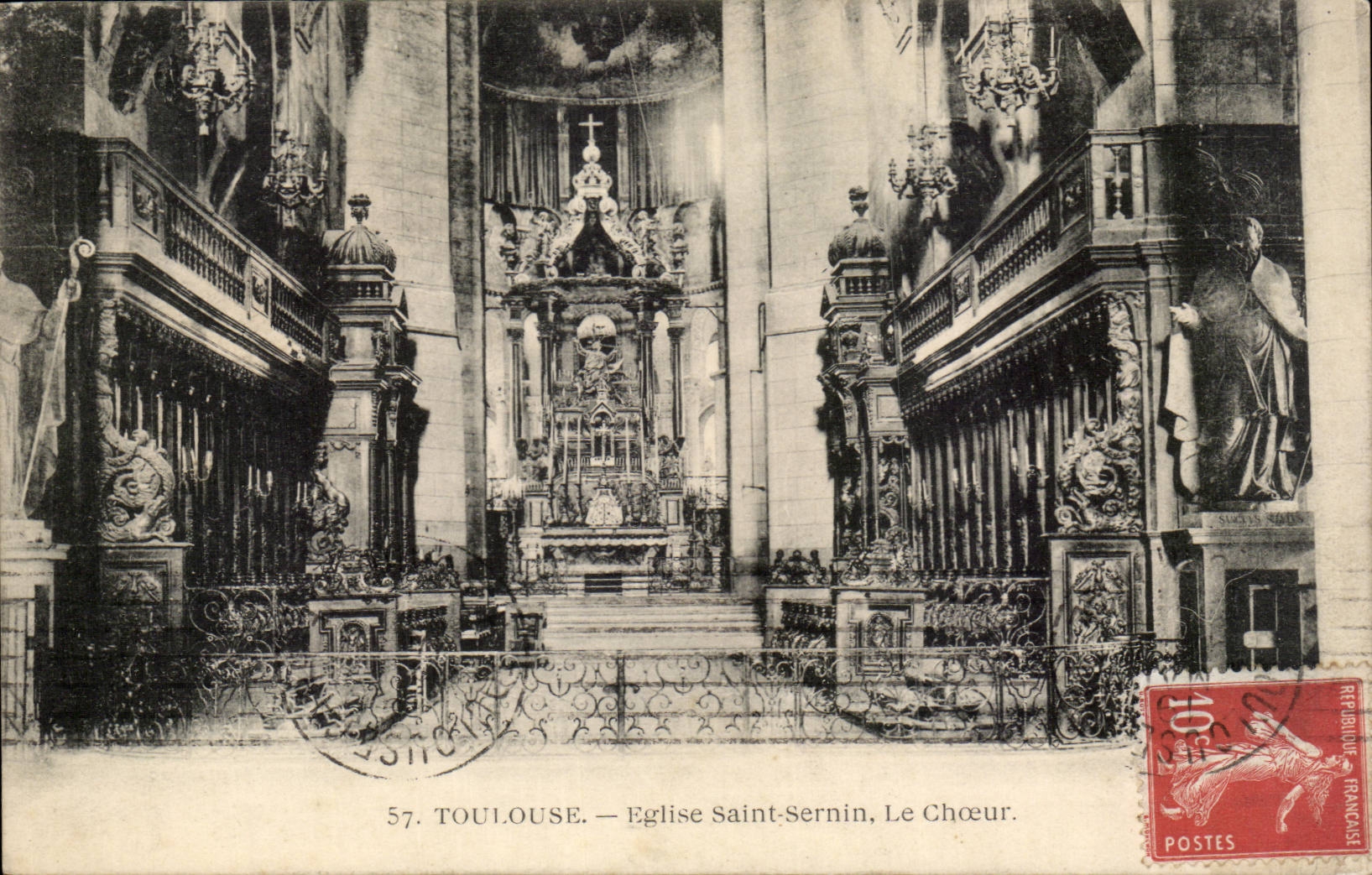 Toulouse — Église Saint-Sernin, Le Chœur