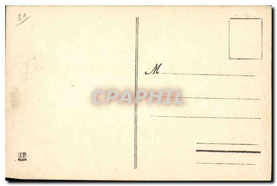 Toulouse - Vue panoramique — éditeur Labeume Frères, n° 128 — Verso