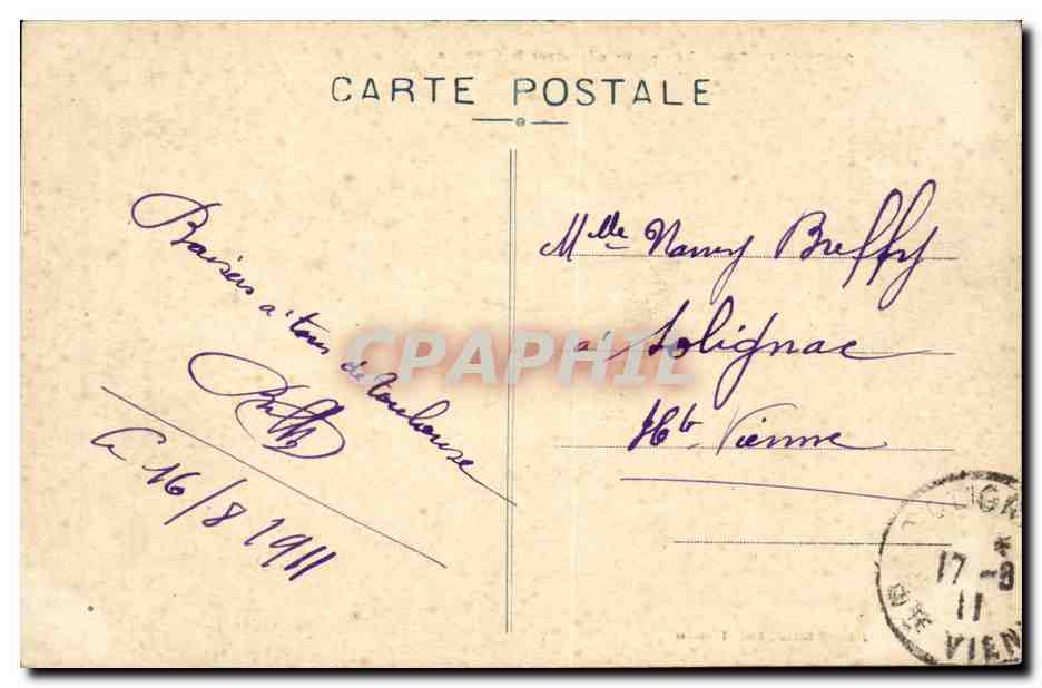 Toulouse - Vue Generale sur la Garonne - CPA  — Rückseite