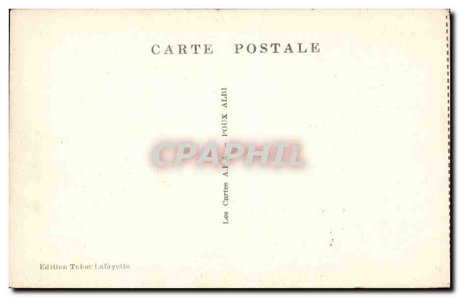 Toulouse — Place Wilson — Les Grands Restaurants — La Haute-Garonne Illustrée, n°17 — Verso