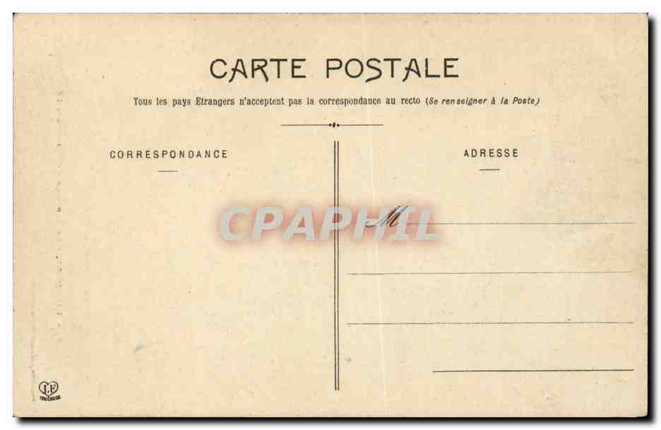 Toulouse - Le Capitole - Cour Henri IV - CPA  — Verso