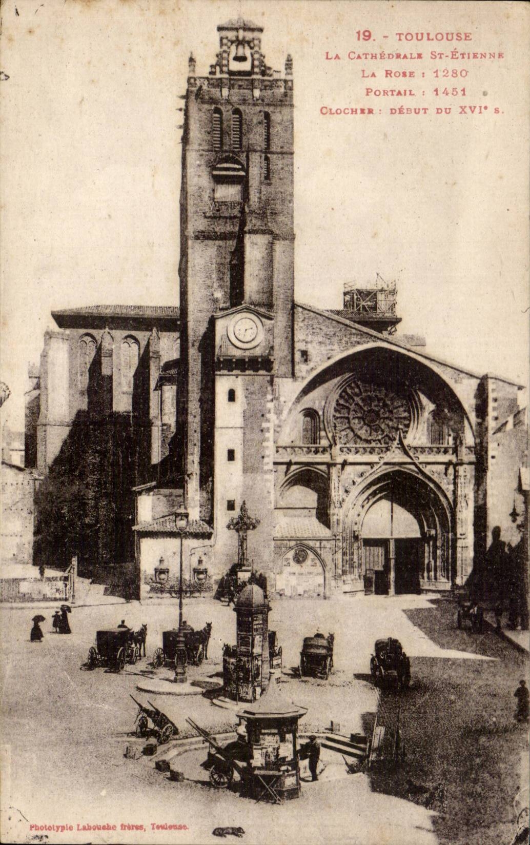 Toulouse - La Cathedrale St Etienne - CPA 