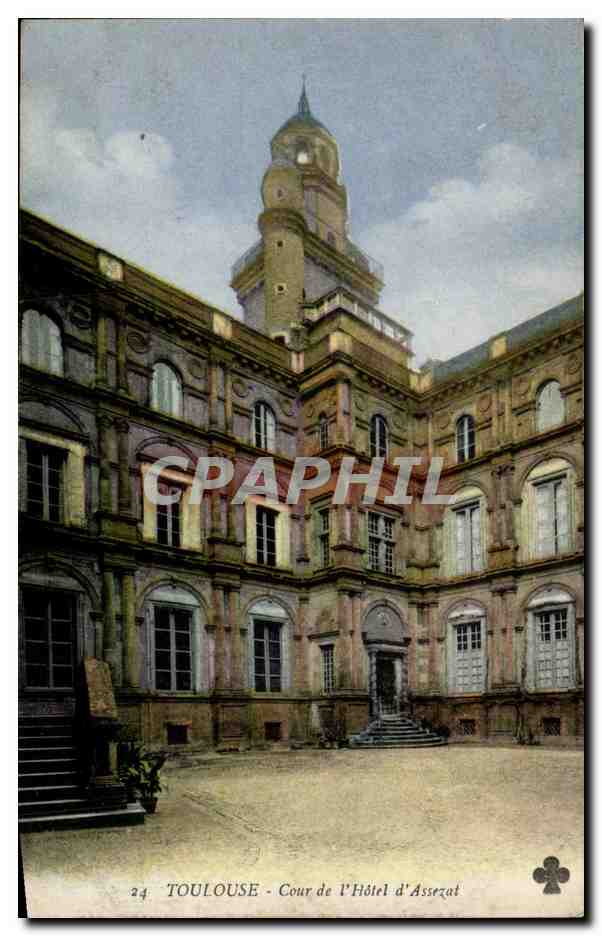 Toulouse - Cour de l'Hotel d'Assezat - CPA 