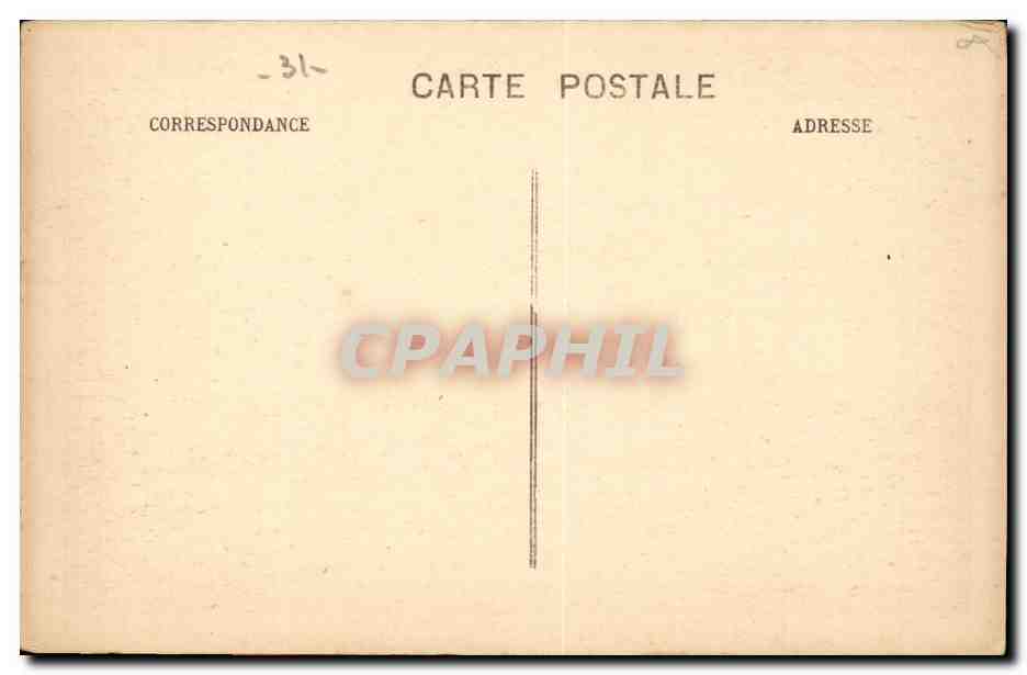 Toulouse - La Garonne aux Pont Jumeaux un soir d'orage - CPA  — Verso