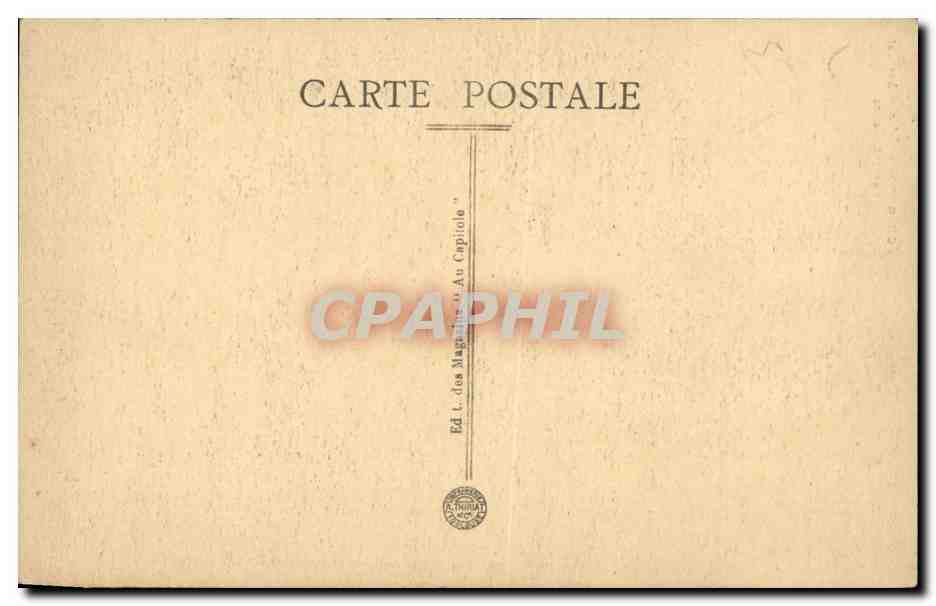 Toulouse - Hotel d'Assezat - CPA  — Verso