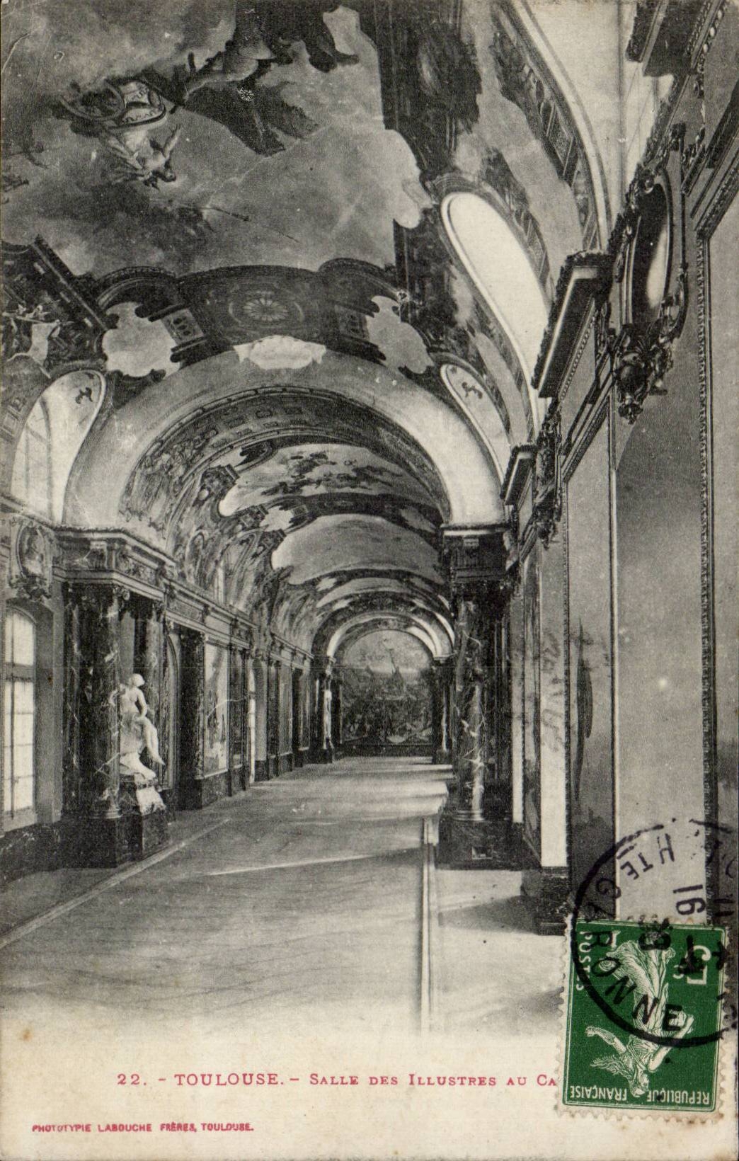 Toulouse - Salle des Illustres au Capitole - CPA 