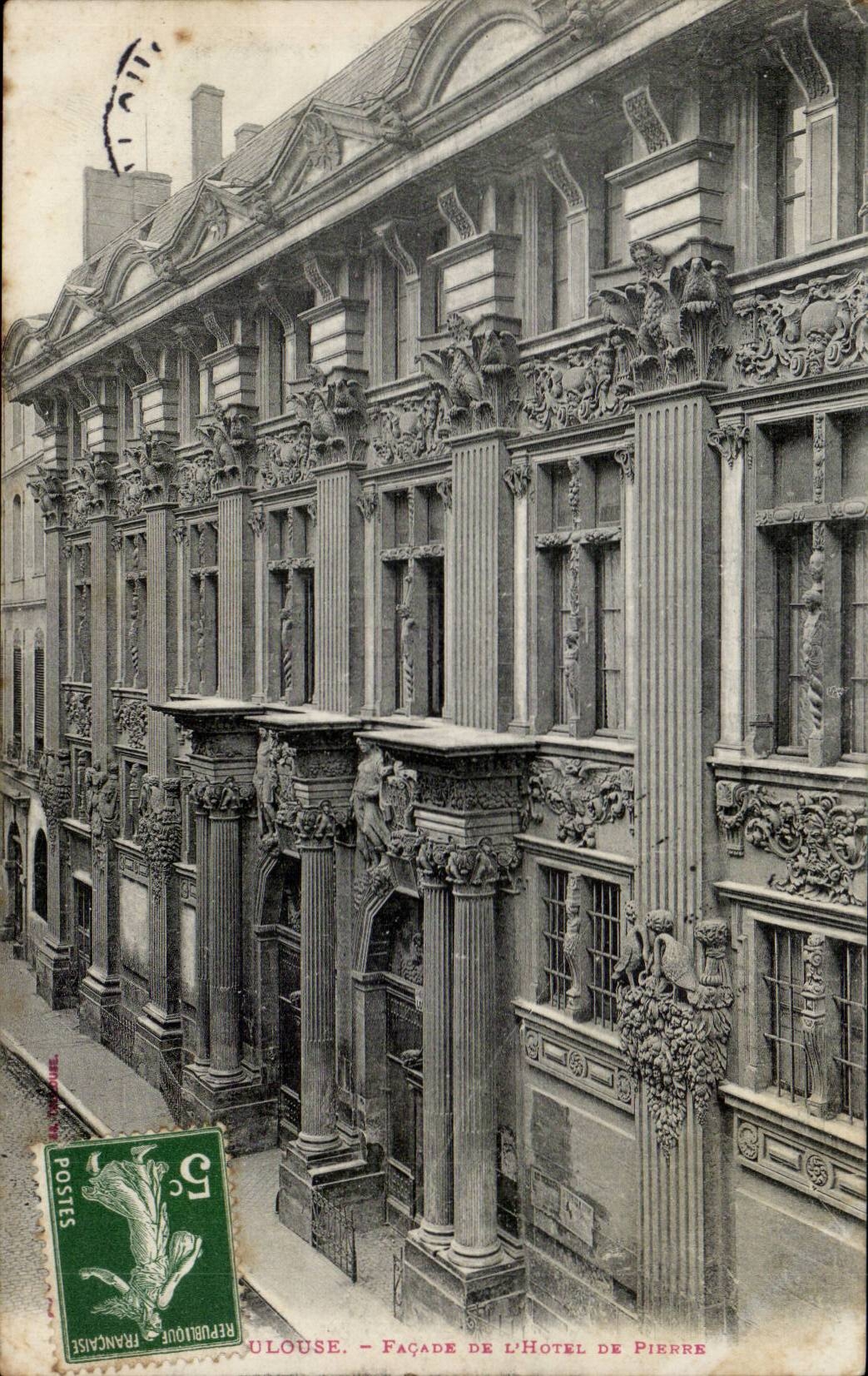 Toulouse - Hotel de Pierre - CPA 
