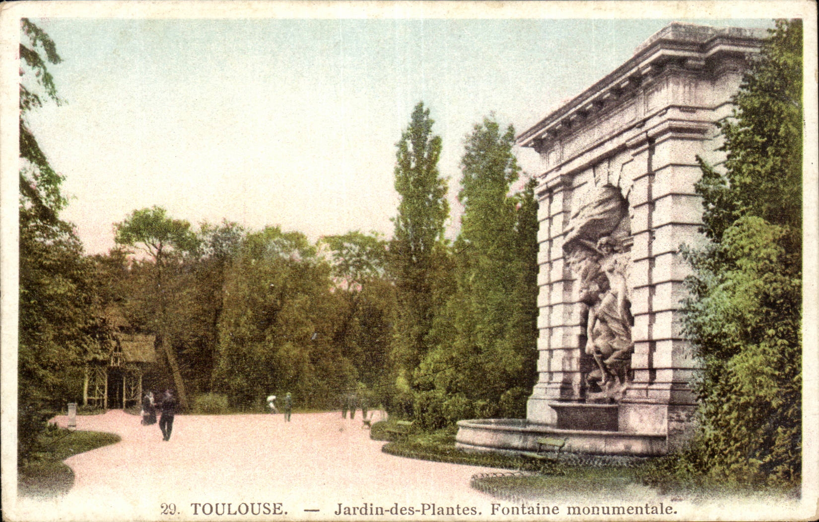 Toulouse - Jardin des Plantes - Fontaine monumentale - CPA 