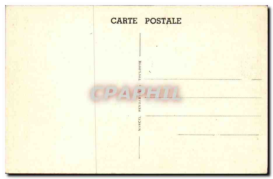 Toulouse - Gare Matabiau - CPA  — Verso