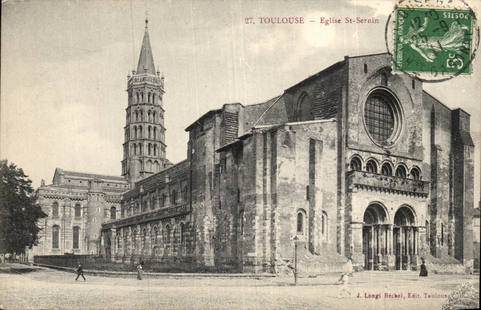 Toulouse - Eglise St Sernin CPA 
