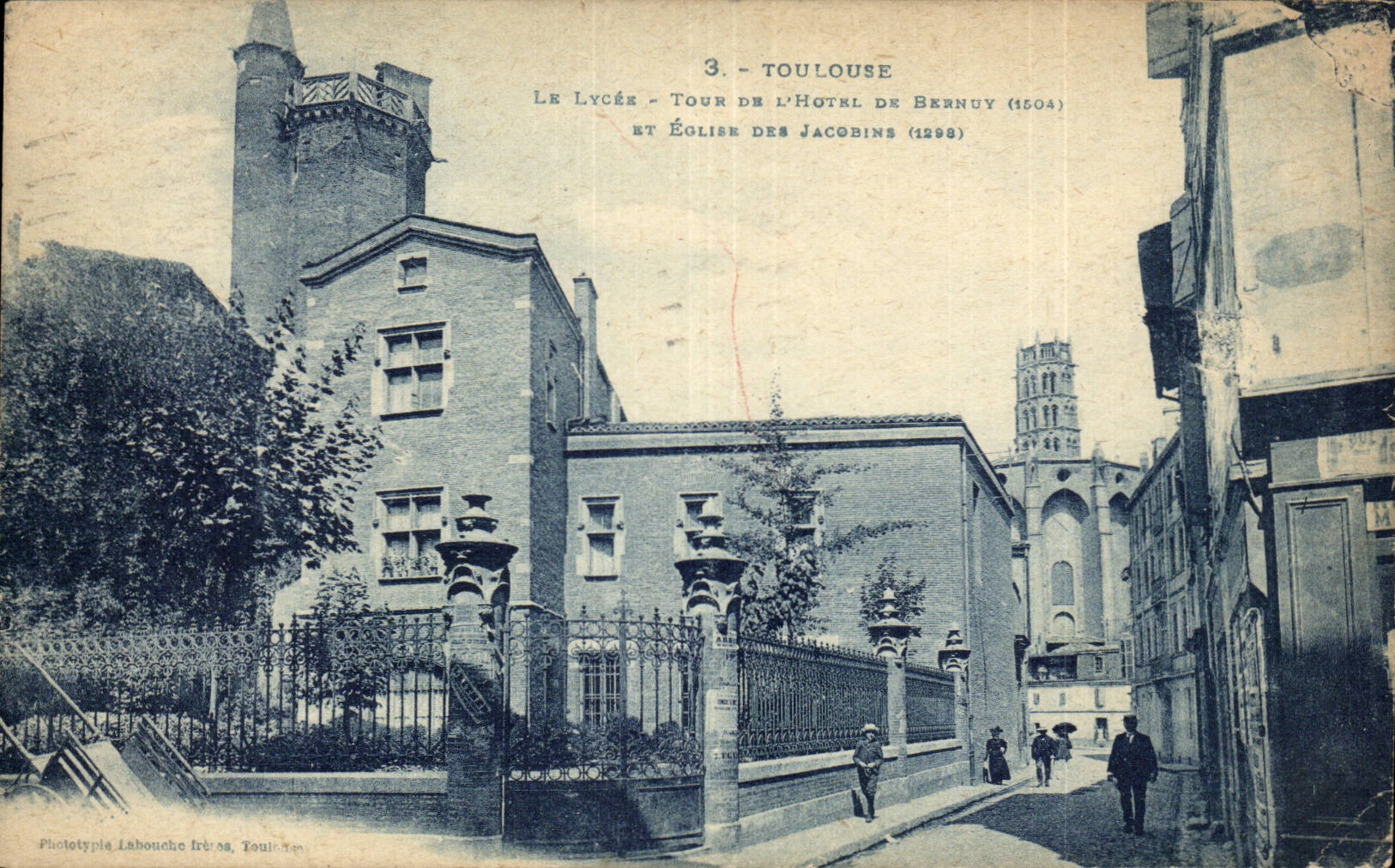 Toulouse - Le Lycee - Tour de l'Hotel de Brendy CPA 