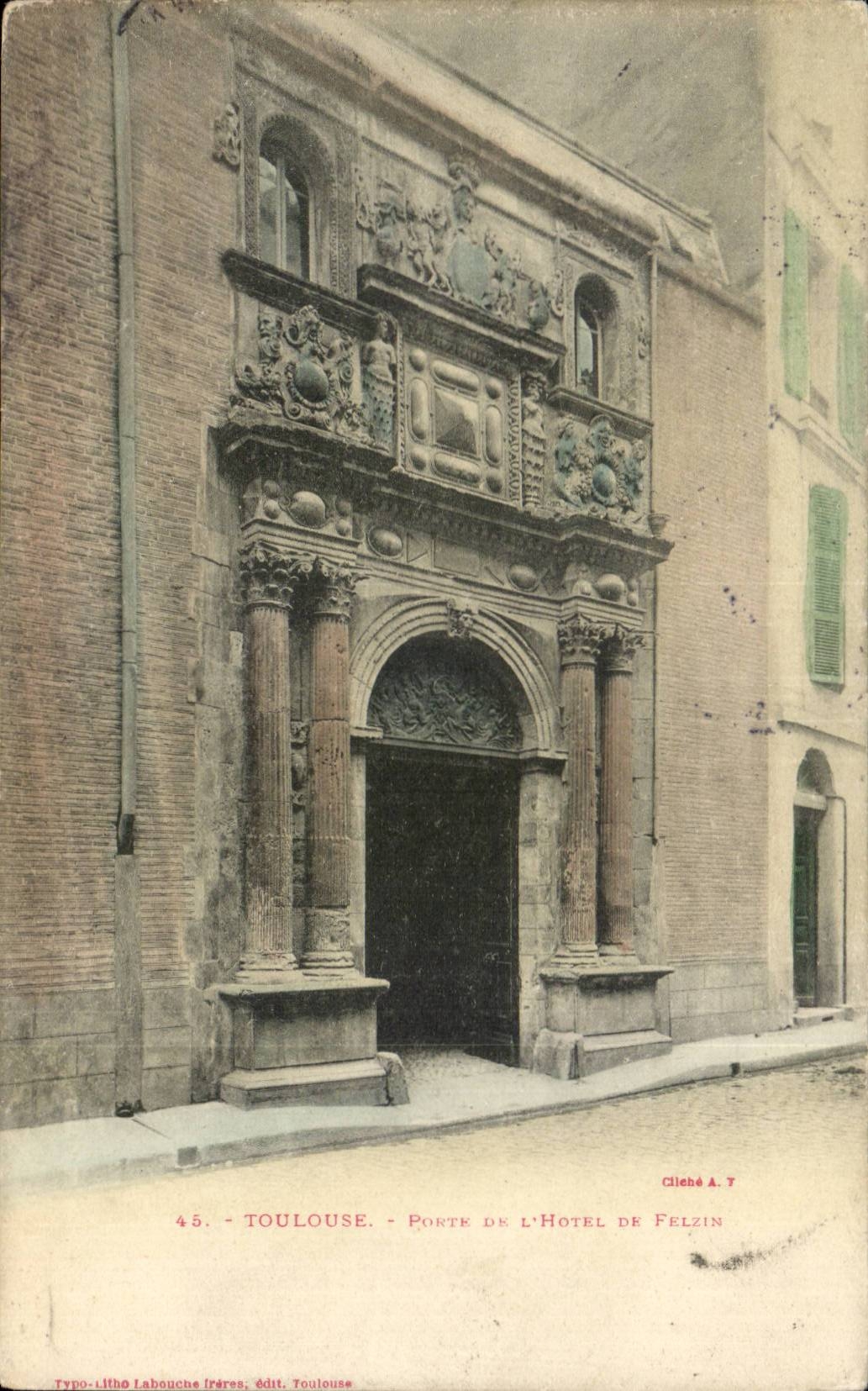 Toulouse - Porte de l'Hotel CPA 