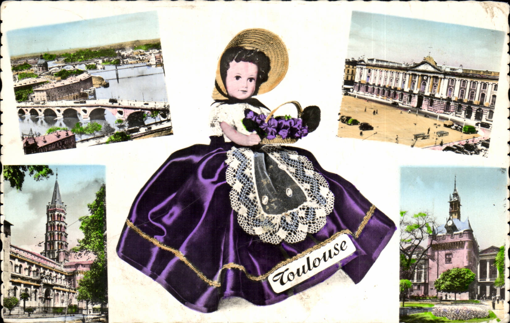 Toulouse — Poupée Toulousaine — Éditions LAROUCHE Frères