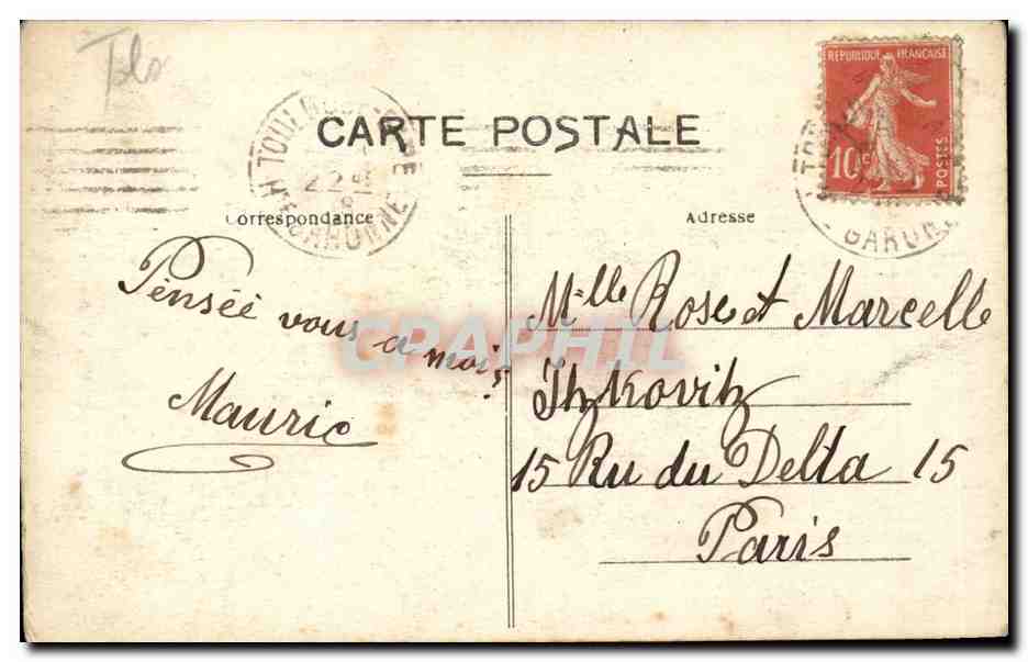 Toulouse — Cloître du Musée — Édition Clemence-Isaure, n°149 — Verso
