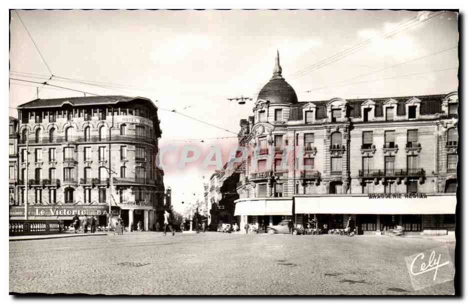 Toulouse (Hte-Garonne) — Entrée de la rue Bayard, vue de la Gare — Éditions CELY